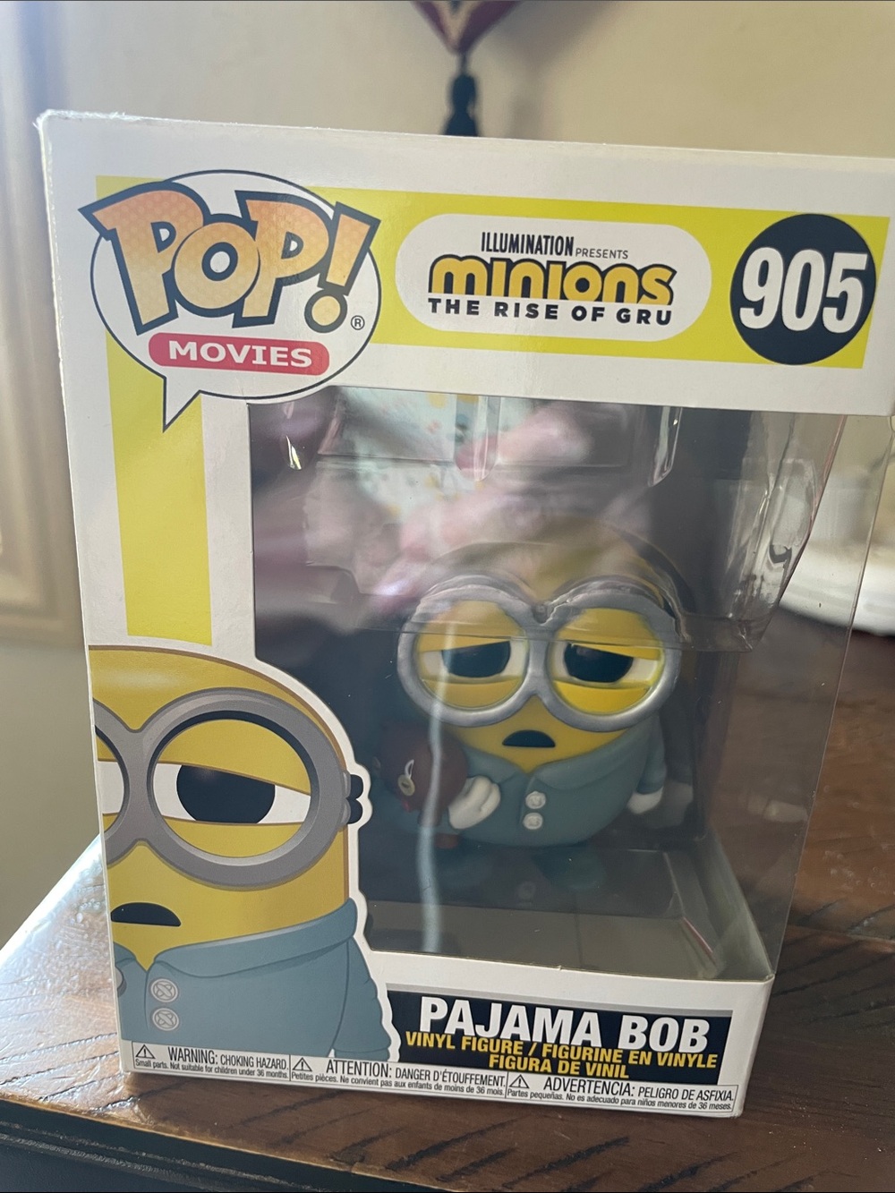 Funko Pajama Bob Vinyl Figure - Yellow & Light Blue